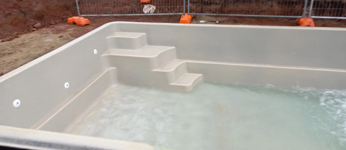Swimming Pool Installation at Trend Pools Albury Wodonga