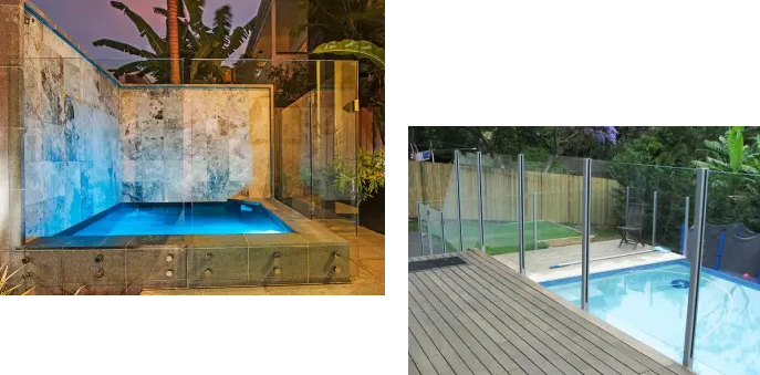 Glass Pool Fencing at Trend Pools Albury Wodonga