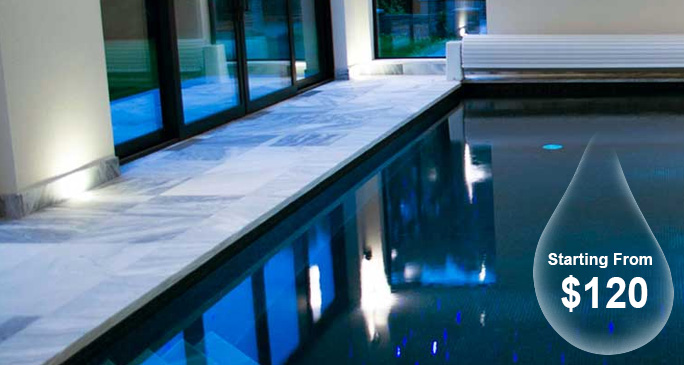 Smokey Quartz Pool Coping at Trend Pools Albury Wodonga